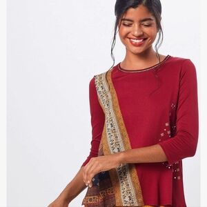 Desigual Women's T-Shirt Inge size L NWT